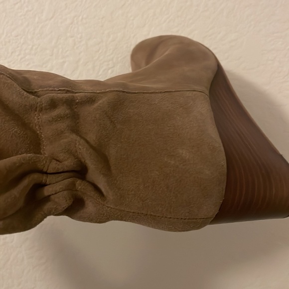 Mid calf suede wedge sole society boots size 8 - Picture 6 of 9